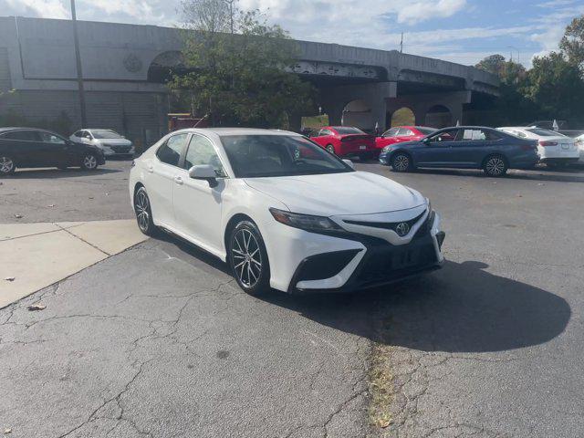 used 2021 Toyota Camry car, priced at $19,408