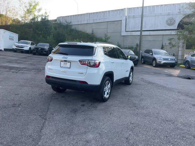 used 2023 Jeep Compass car, priced at $19,155