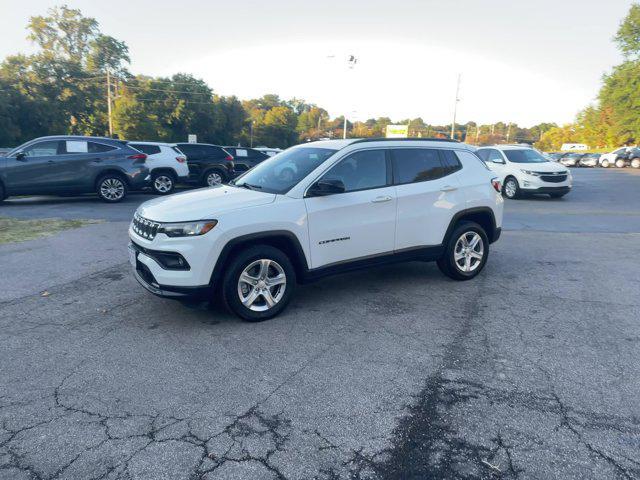 used 2023 Jeep Compass car, priced at $19,155