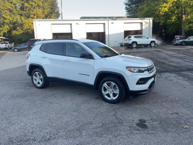 used 2023 Jeep Compass car, priced at $19,155