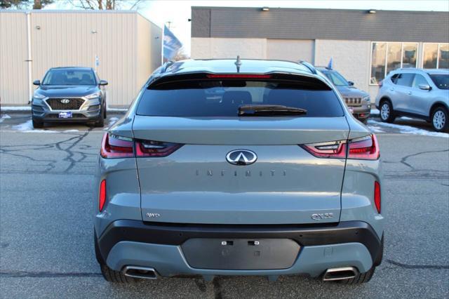 used 2022 INFINITI QX55 car, priced at $31,997