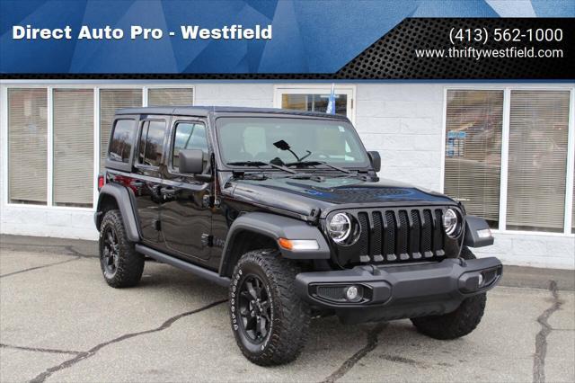 used 2021 Jeep Wrangler car, priced at $33,697