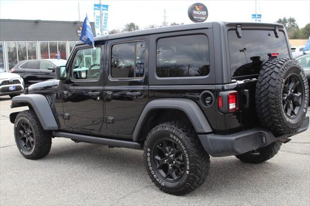 used 2021 Jeep Wrangler car, priced at $33,997