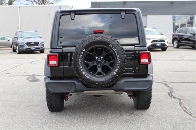 used 2021 Jeep Wrangler car, priced at $33,997