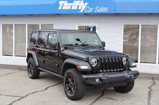 used 2021 Jeep Wrangler car, priced at $33,997