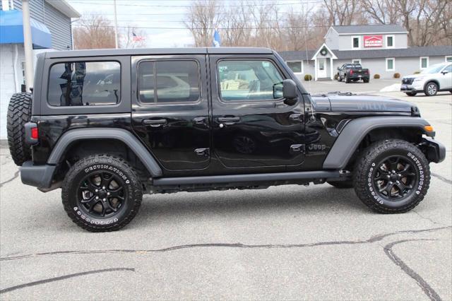 used 2021 Jeep Wrangler car, priced at $33,997