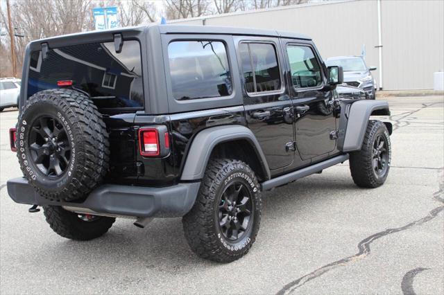 used 2021 Jeep Wrangler car, priced at $33,997