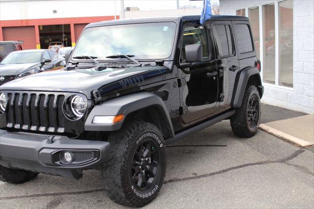 used 2021 Jeep Wrangler car, priced at $33,997