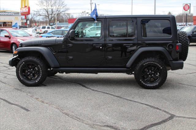 used 2021 Jeep Wrangler car, priced at $33,997