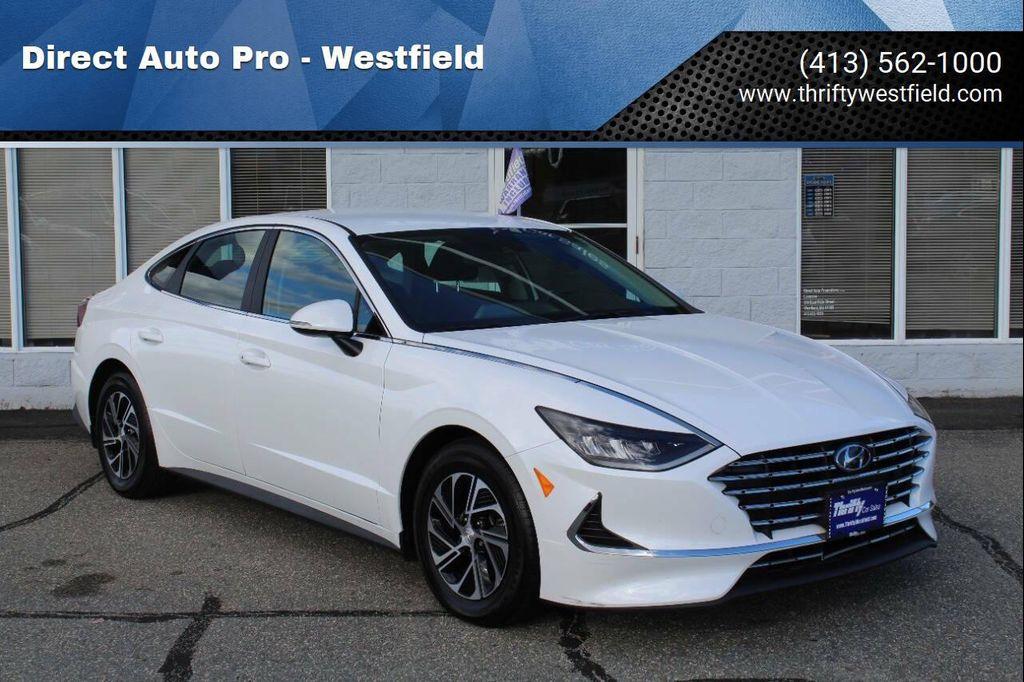 used 2022 Hyundai Sonata Hybrid car, priced at $16,997