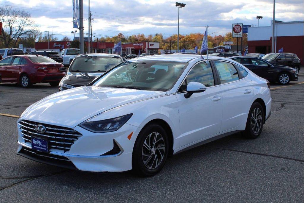 used 2022 Hyundai Sonata Hybrid car, priced at $16,997