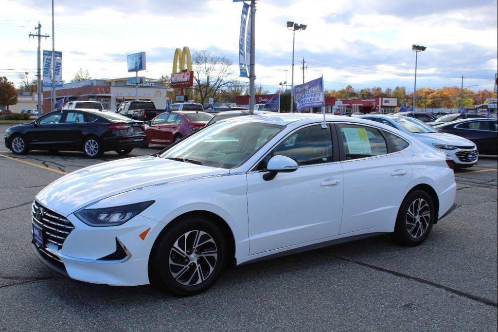 used 2022 Hyundai Sonata Hybrid car, priced at $16,997