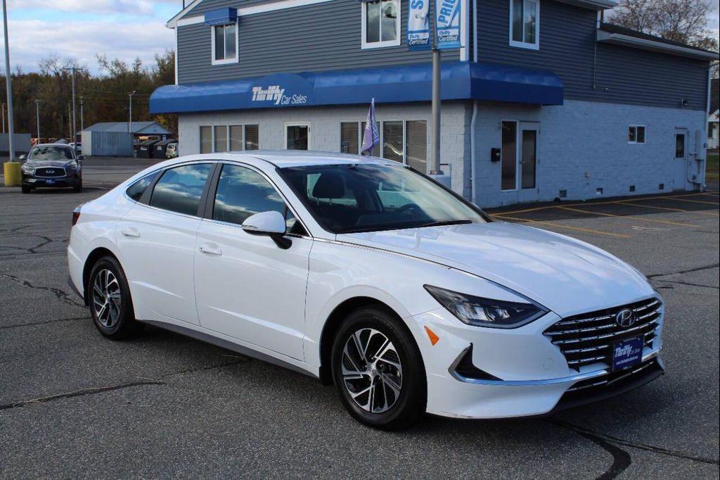 used 2022 Hyundai Sonata Hybrid car, priced at $16,997