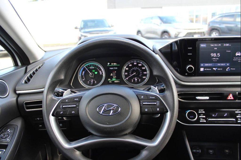 used 2022 Hyundai Sonata Hybrid car, priced at $16,997