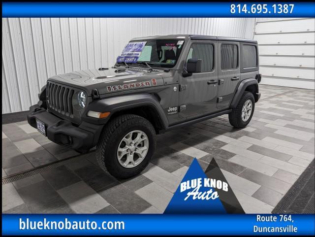 used 2021 Jeep Wrangler Unlimited car, priced at $32,498