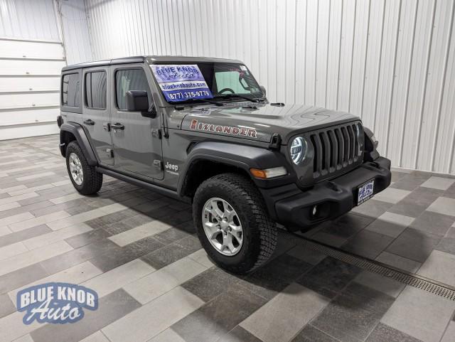 used 2021 Jeep Wrangler Unlimited car, priced at $32,498