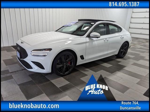 used 2022 Genesis G70 car, priced at $37,998