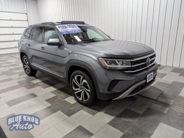 used 2021 Volkswagen Atlas car, priced at $33,498