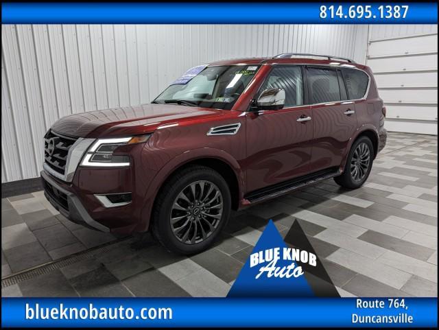 used 2024 Nissan Armada car, priced at $52,498