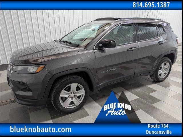 used 2022 Jeep Compass car, priced at $23,498