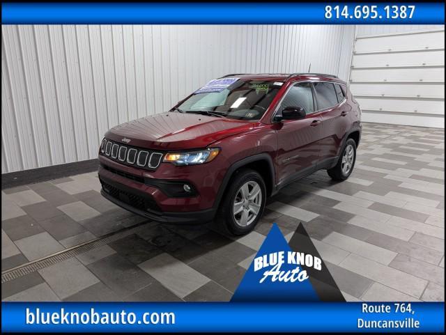 used 2022 Jeep Compass car, priced at $22,498