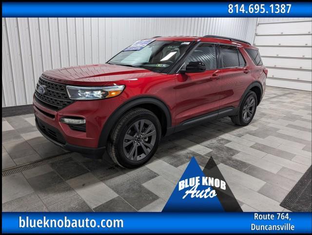 used 2022 Ford Explorer car, priced at $32,498