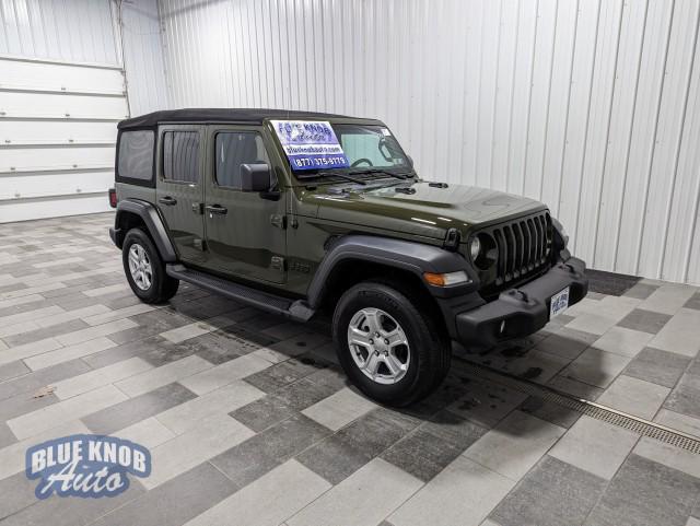 used 2023 Jeep Wrangler car, priced at $33,498