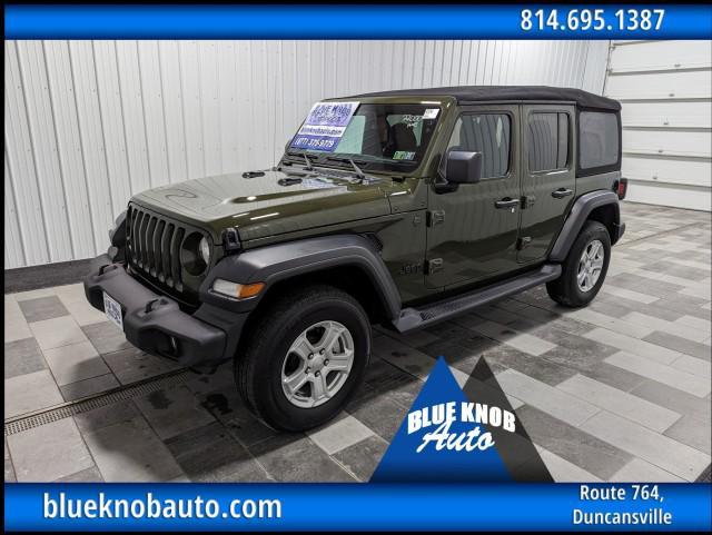 used 2023 Jeep Wrangler car, priced at $33,498