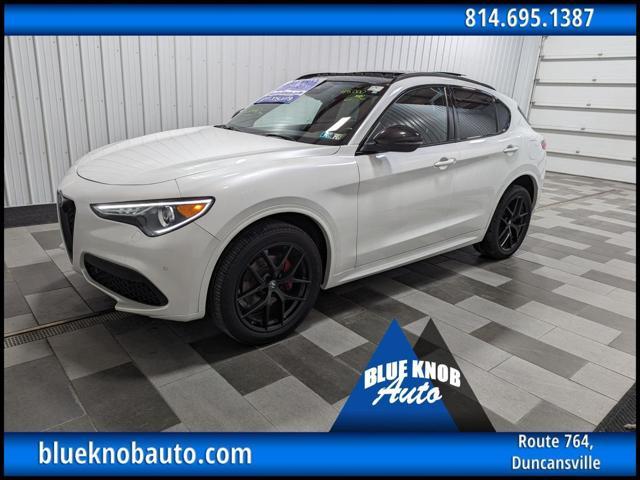 used 2021 Alfa Romeo Stelvio car, priced at $26,998