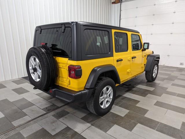 used 2021 Jeep Wrangler Unlimited car, priced at $31,998