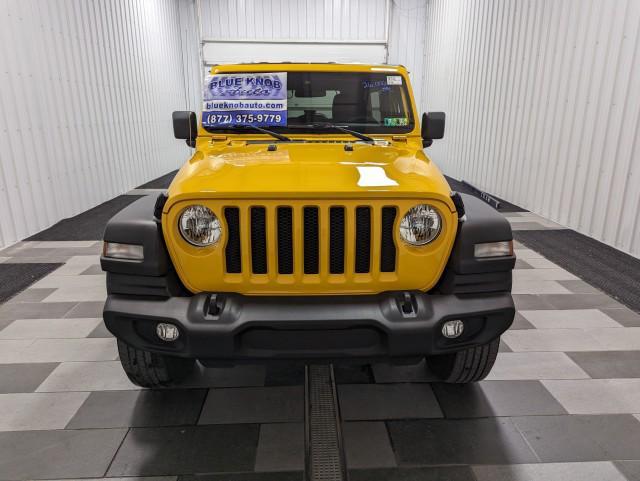 used 2021 Jeep Wrangler Unlimited car, priced at $31,998