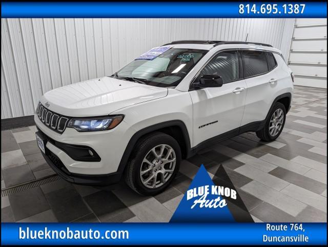 used 2022 Jeep Compass car, priced at $23,498