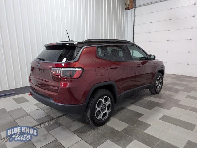 used 2022 Jeep Compass car, priced at $23,498