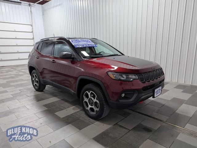 used 2022 Jeep Compass car, priced at $23,498