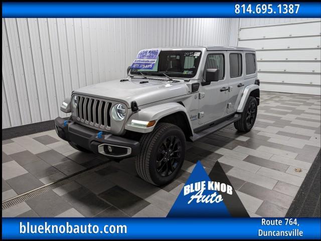 used 2022 Jeep Wrangler Unlimited car, priced at $33,498