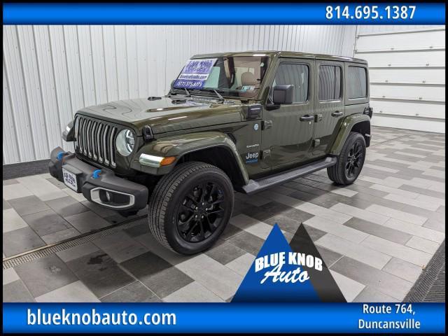 used 2022 Jeep Wrangler Unlimited car, priced at $35,998