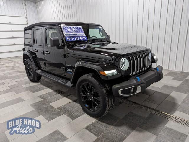 used 2022 Jeep Wrangler Unlimited 4xe car, priced at $30,998