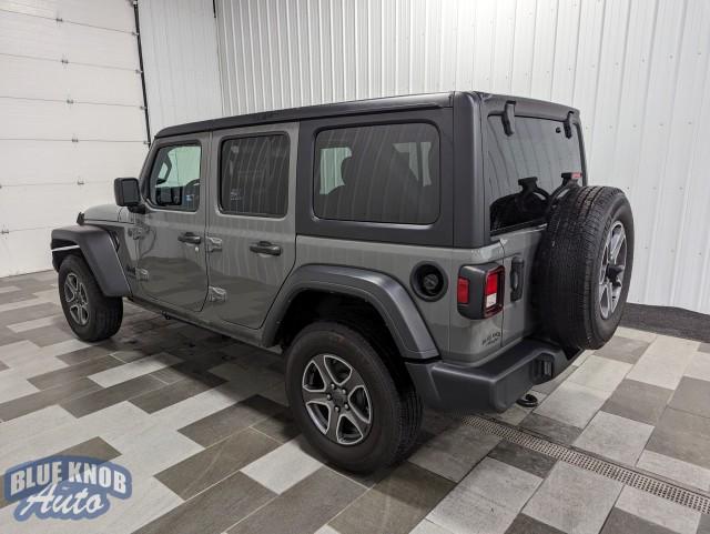 used 2022 Jeep Wrangler Unlimited car, priced at $33,998