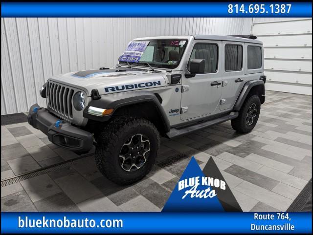 used 2022 Jeep Wrangler Unlimited 4xe car, priced at $35,998