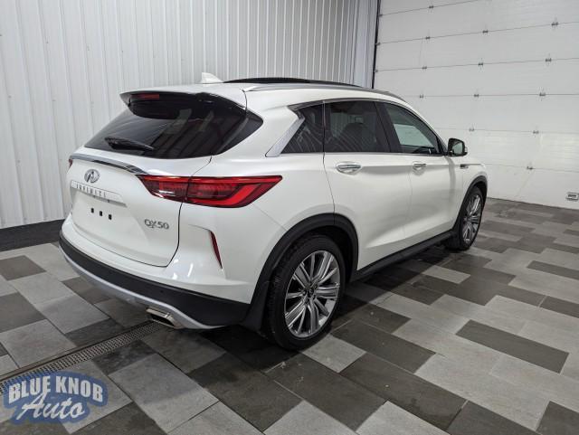 used 2022 INFINITI QX50 car, priced at $32,998