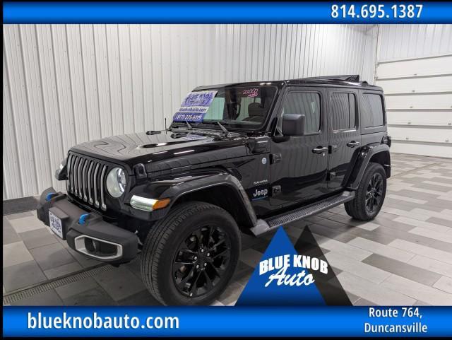 used 2023 Jeep Wrangler 4xe car, priced at $34,498