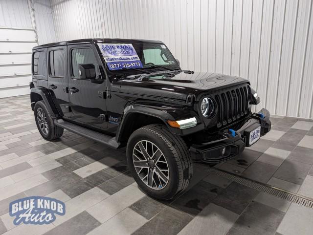 used 2023 Jeep Wrangler 4xe car, priced at $36,498