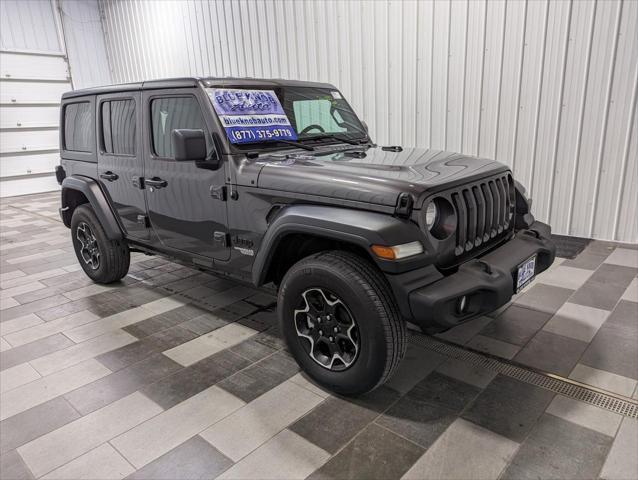 used 2021 Jeep Wrangler Unlimited car, priced at $32,998