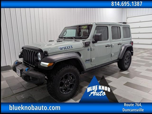 used 2023 Jeep Wrangler 4xe car, priced at $35,998