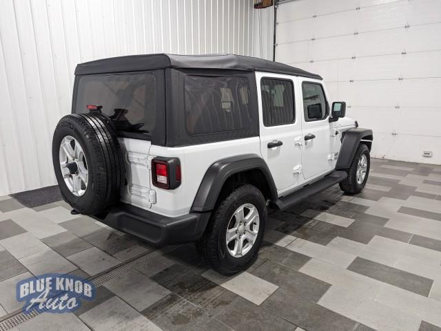 used 2021 Jeep Wrangler Unlimited car, priced at $29,498