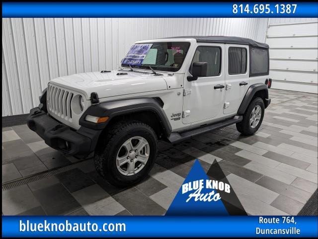 used 2021 Jeep Wrangler Unlimited car, priced at $29,498