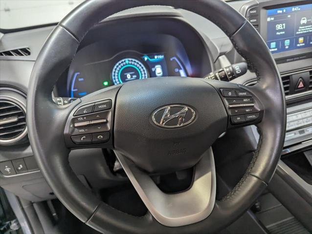used 2021 Hyundai Kona EV car, priced at $21,498