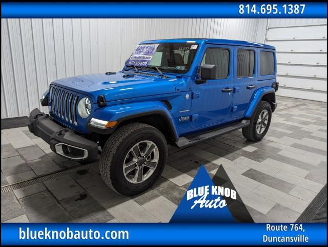 used 2022 Jeep Wrangler Unlimited car, priced at $38,998