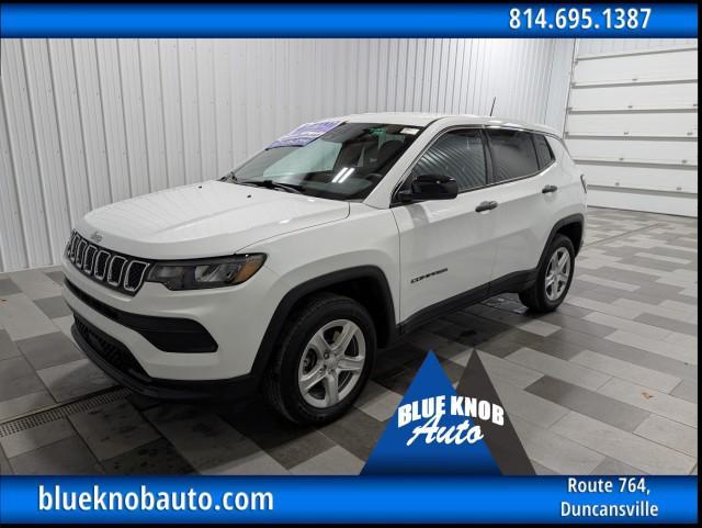used 2023 Jeep Compass car, priced at $22,998