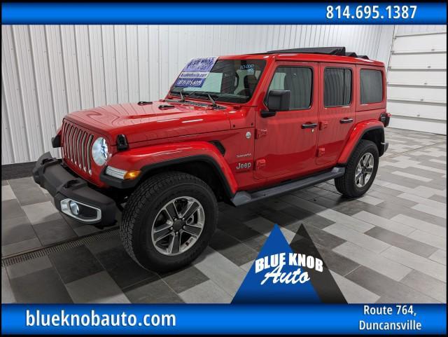 used 2022 Jeep Wrangler Unlimited car, priced at $38,998